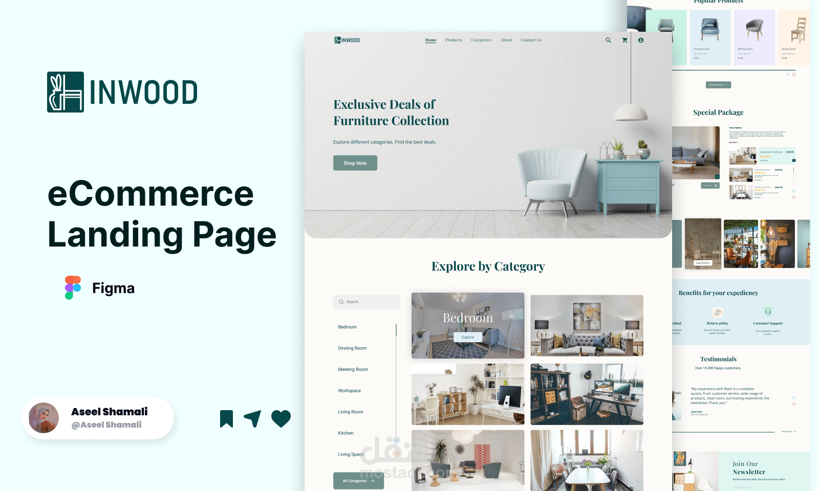 E-Commerce Landing Page