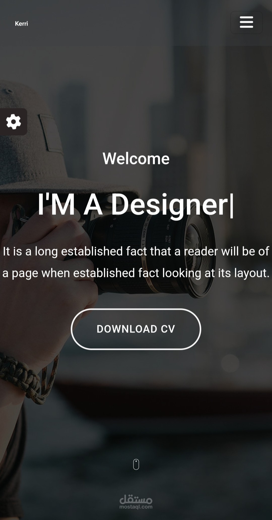 Responsive website design with html, Css and bootstap