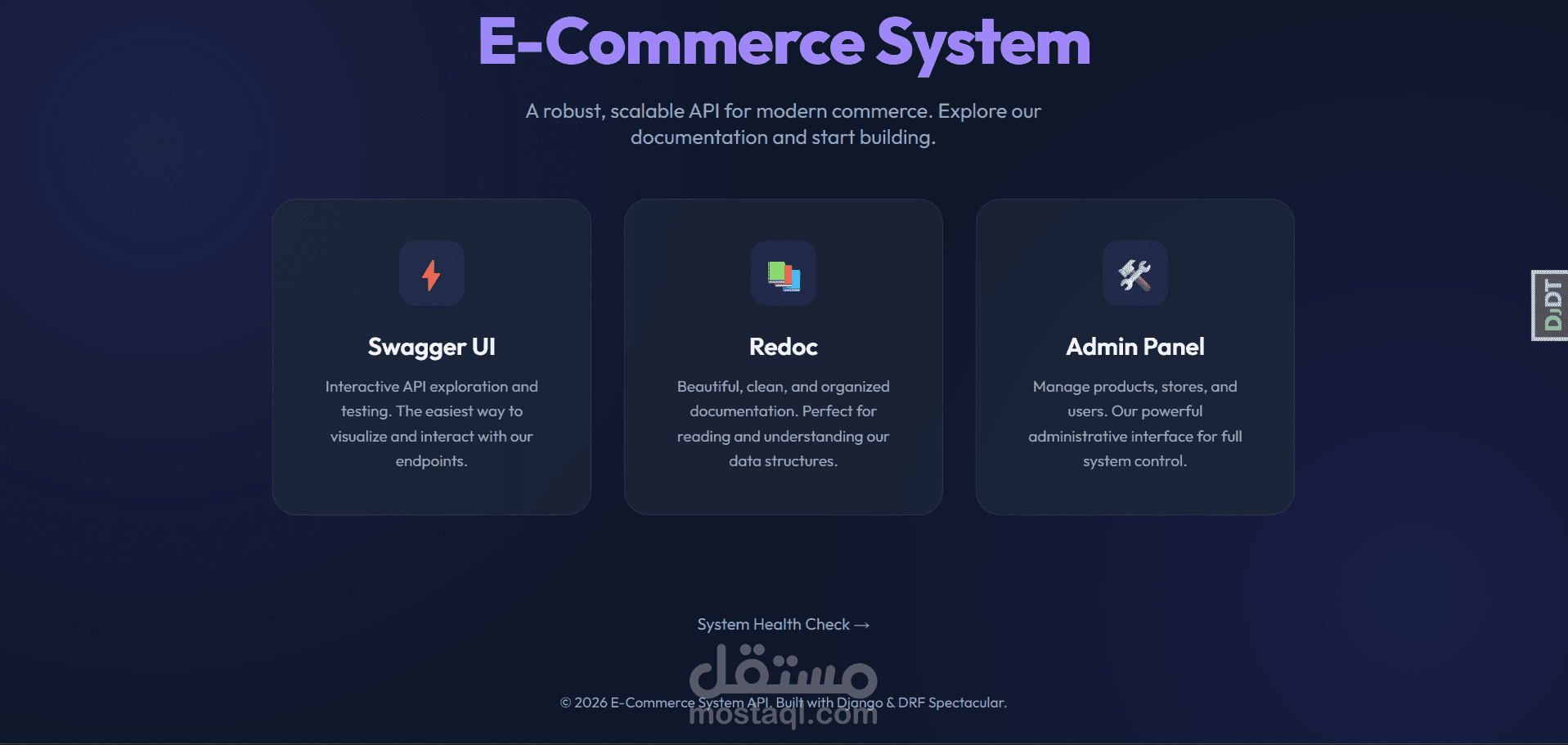E-Commerce System