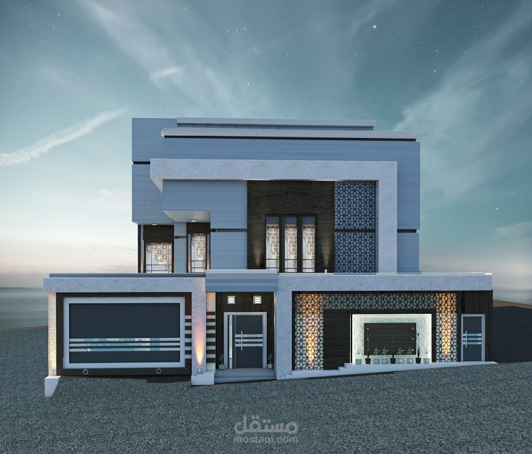 تصميم فيلا  في مصر ، تجمع الخامس