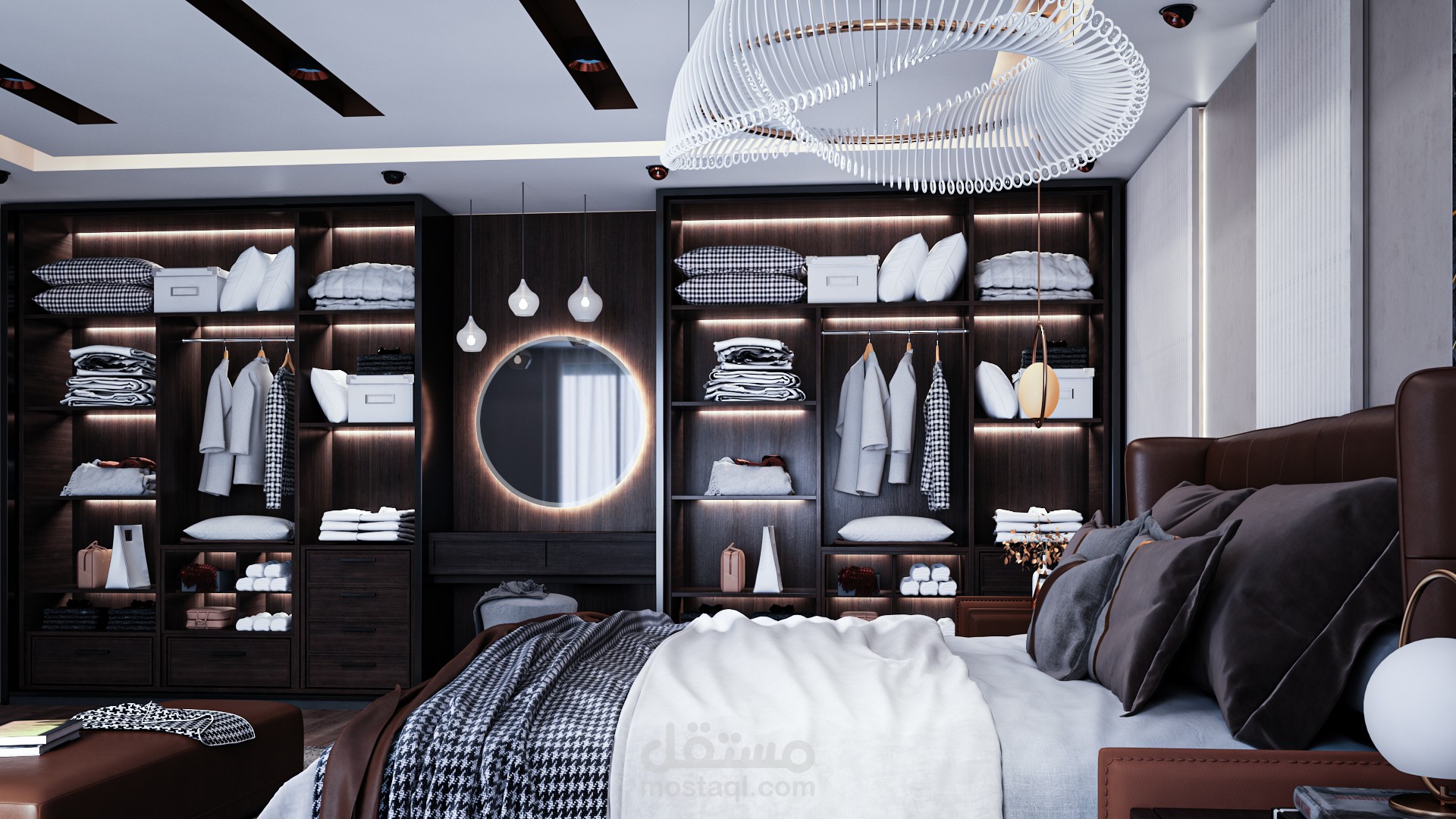 تصميم غرفه نوم رئيسيه