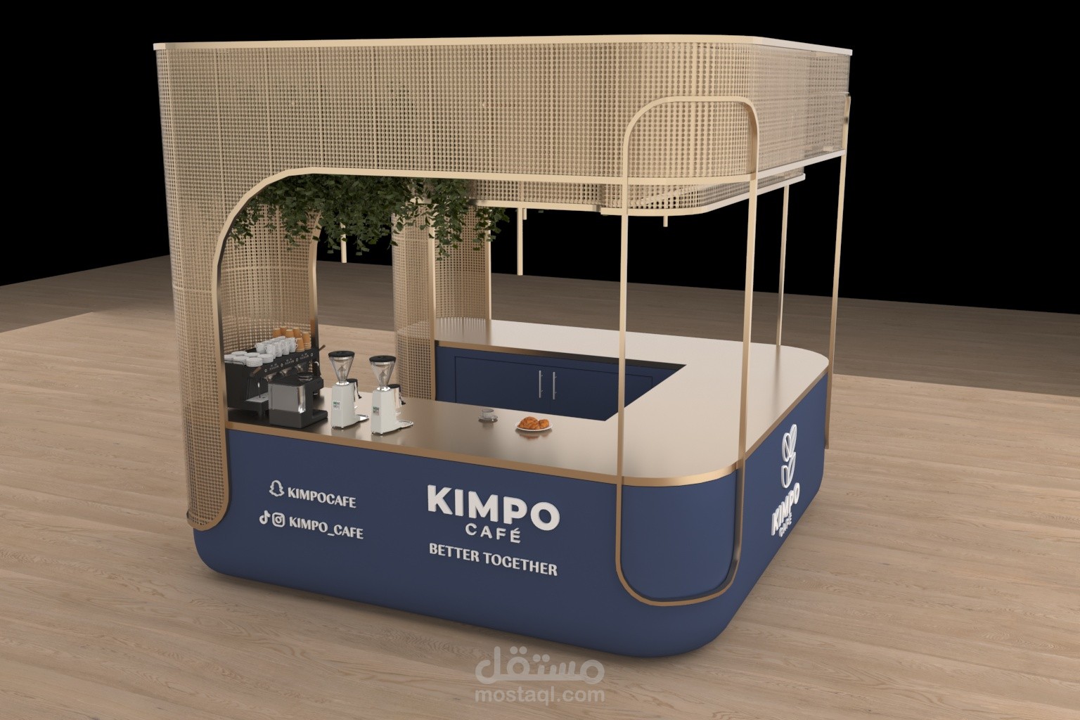 تصميم معارض وبوث