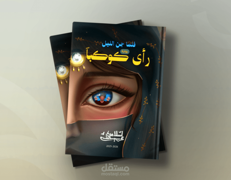 تصميم أفضل غلاف للكتب ( احترافي جداً 4K )