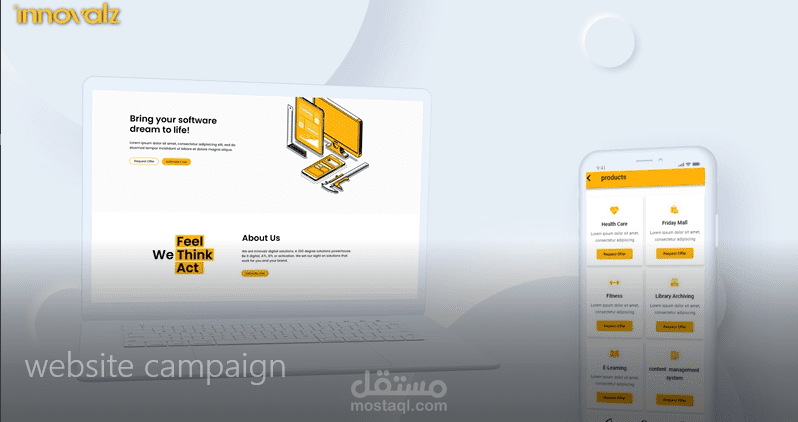 محتوى ابداعي لفيديو تسويقي لشركة تسويق