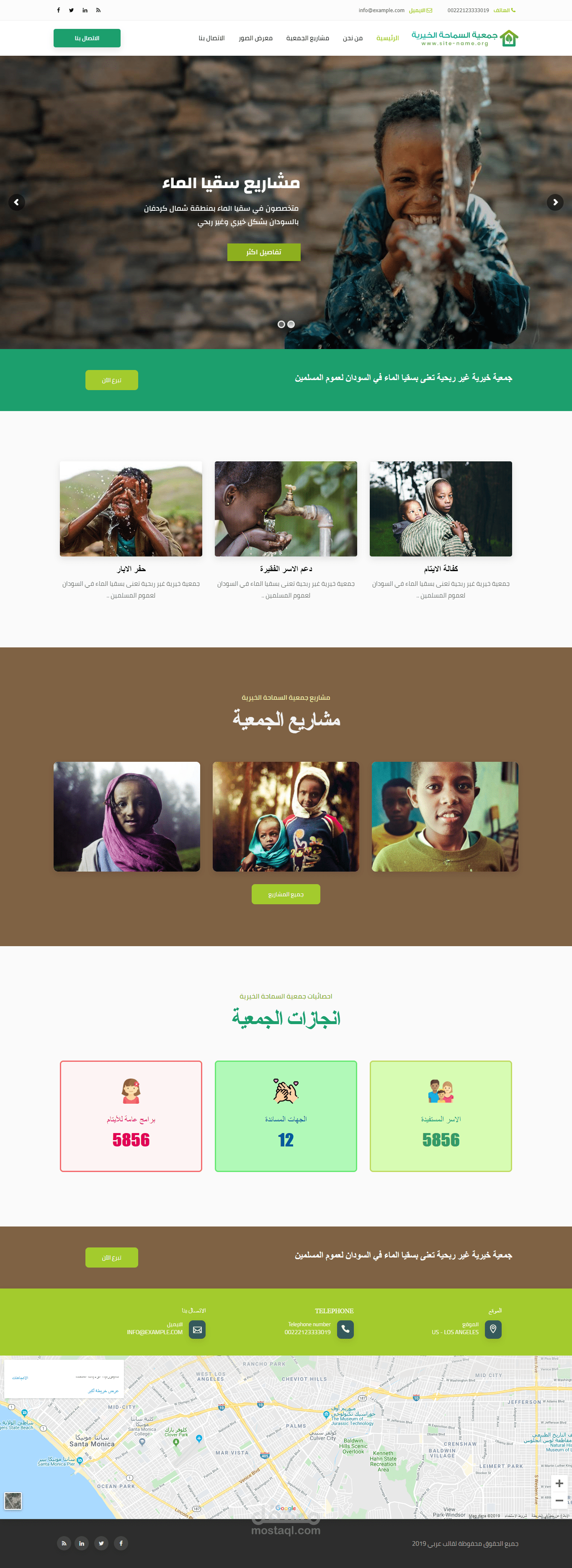 قالب ووردبريس لجمعية خيرية