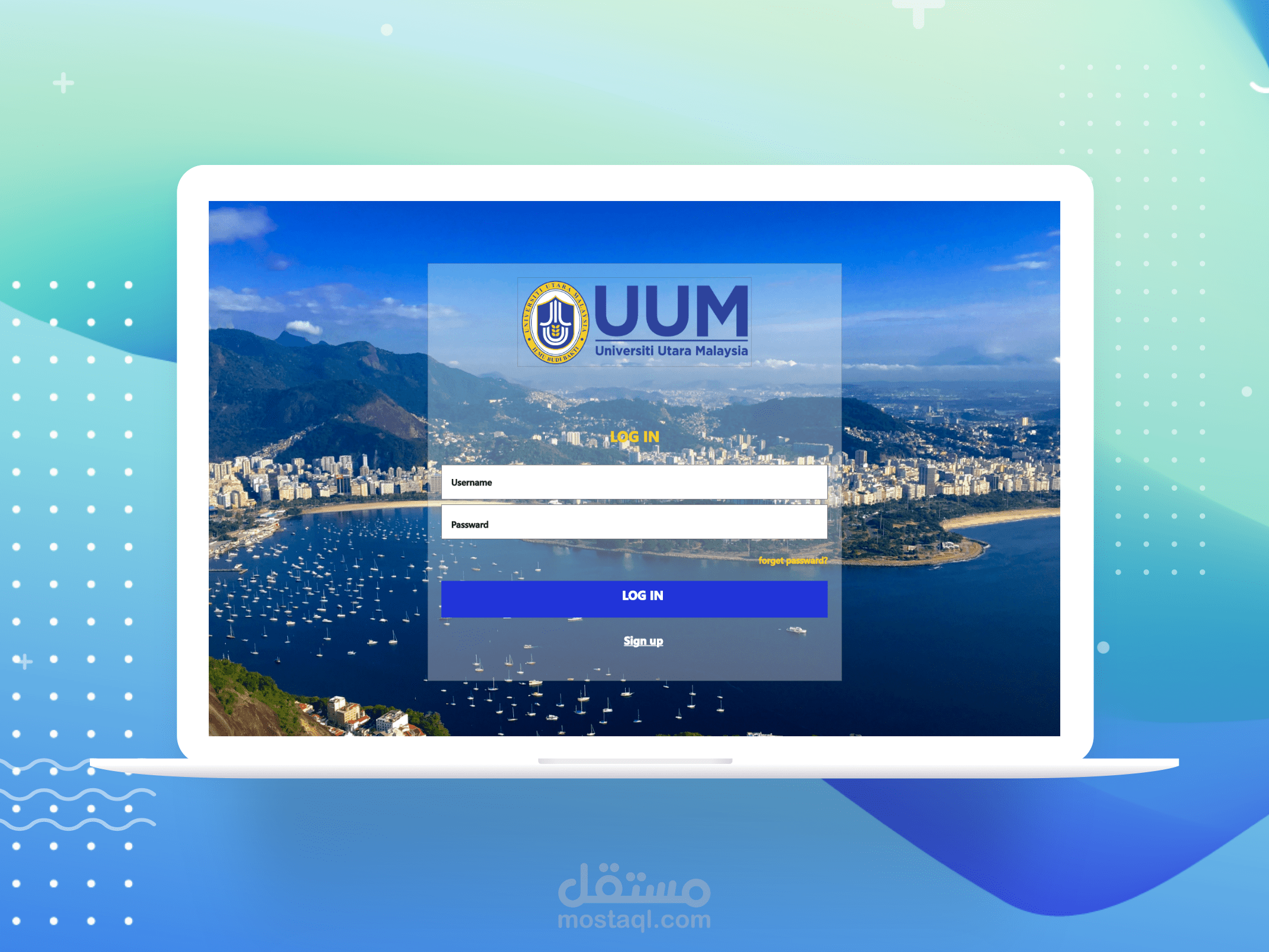 Designing a website interface Adobe Xd