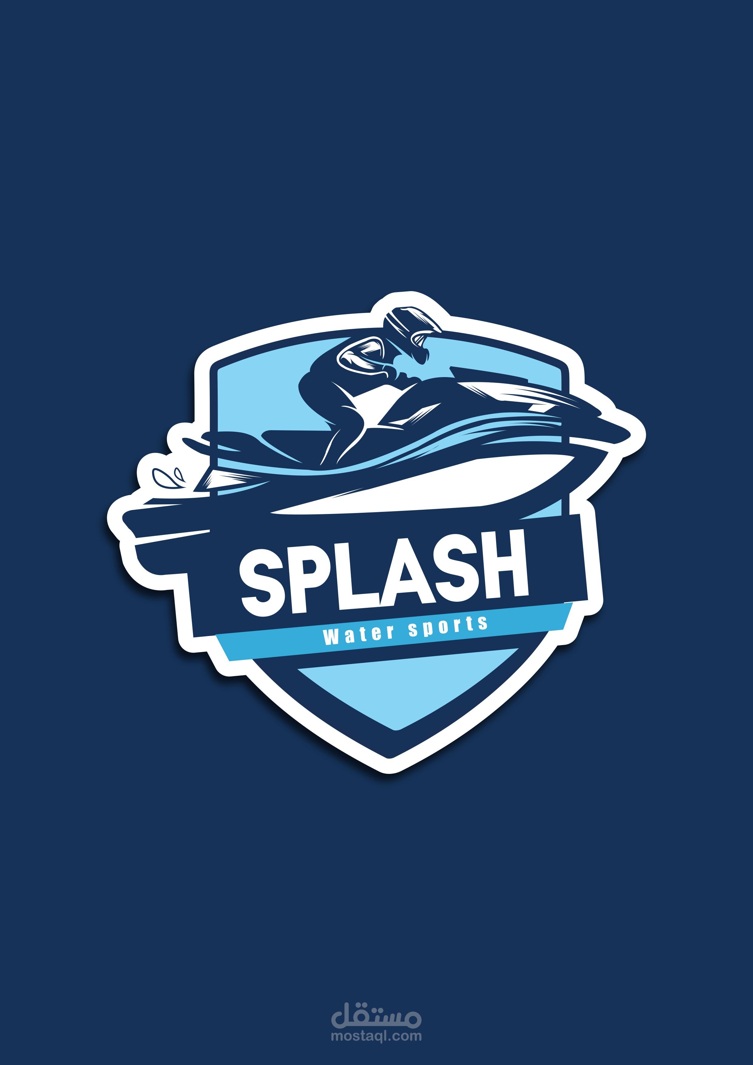 شعار لشركة :splash water sport