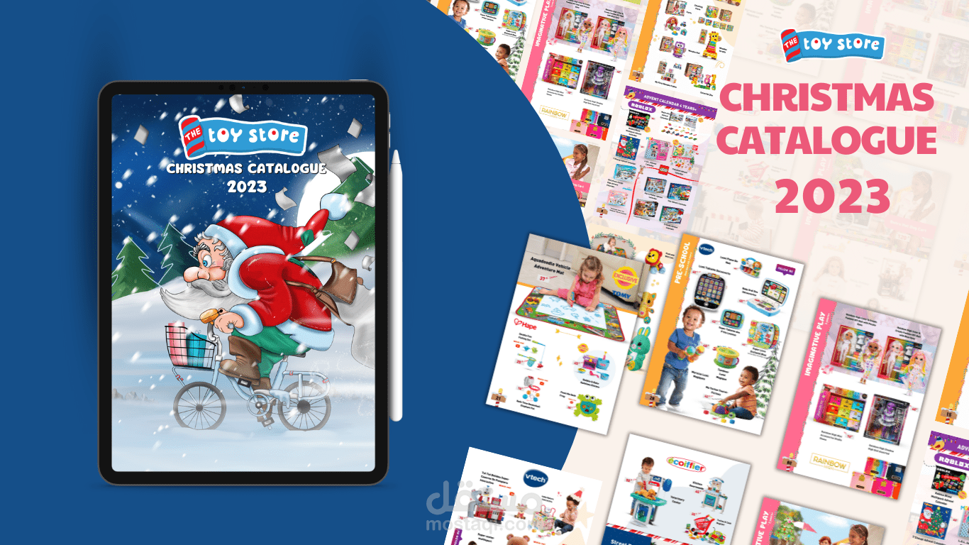 تصميم كتالوج و فيديو  لشركة تجارية (thetoystore)