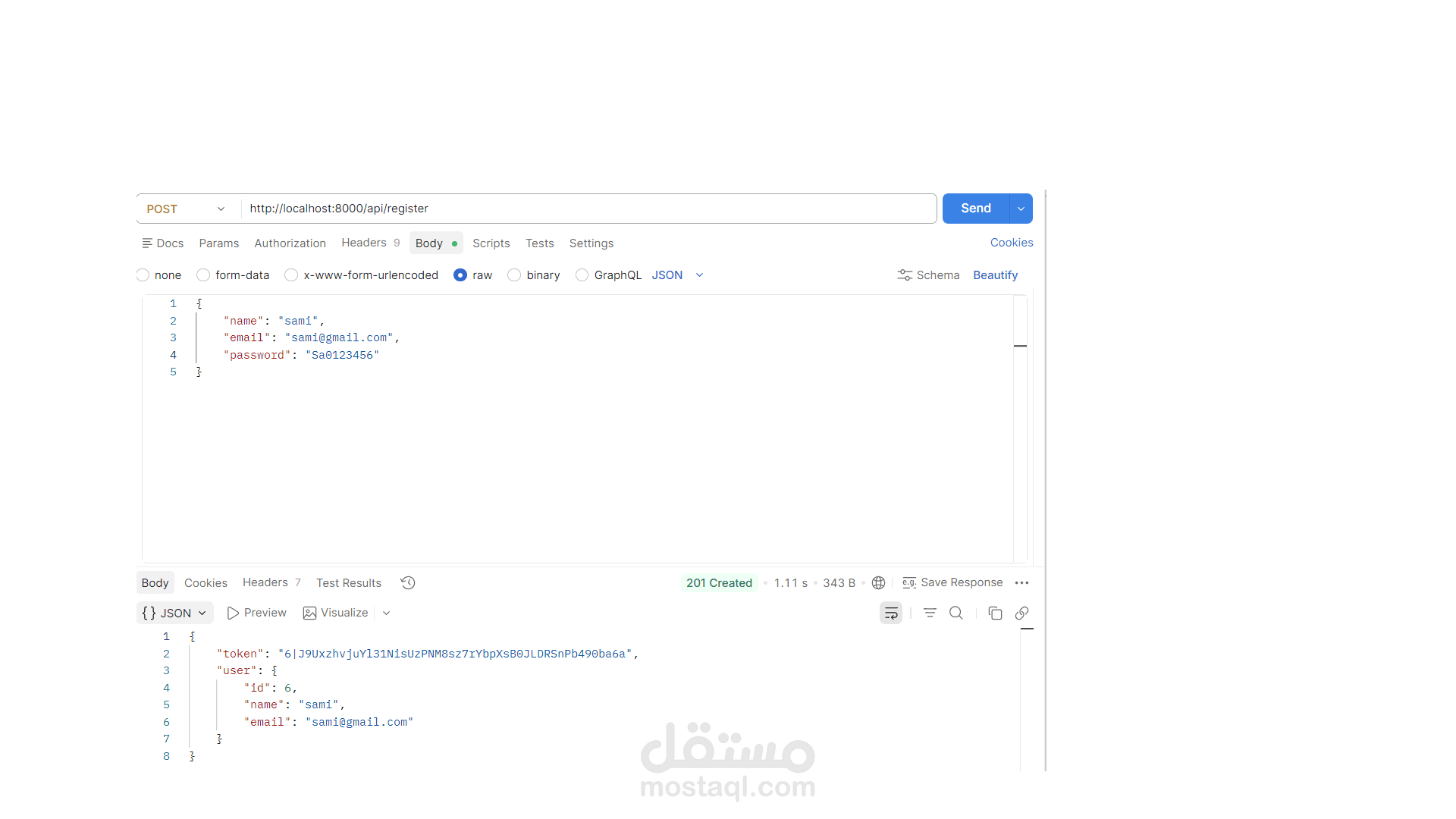 تطوير RESTful API لنظام إدارة المهام باستخدام Laravel 12 · Sanctum · Gates · TDD