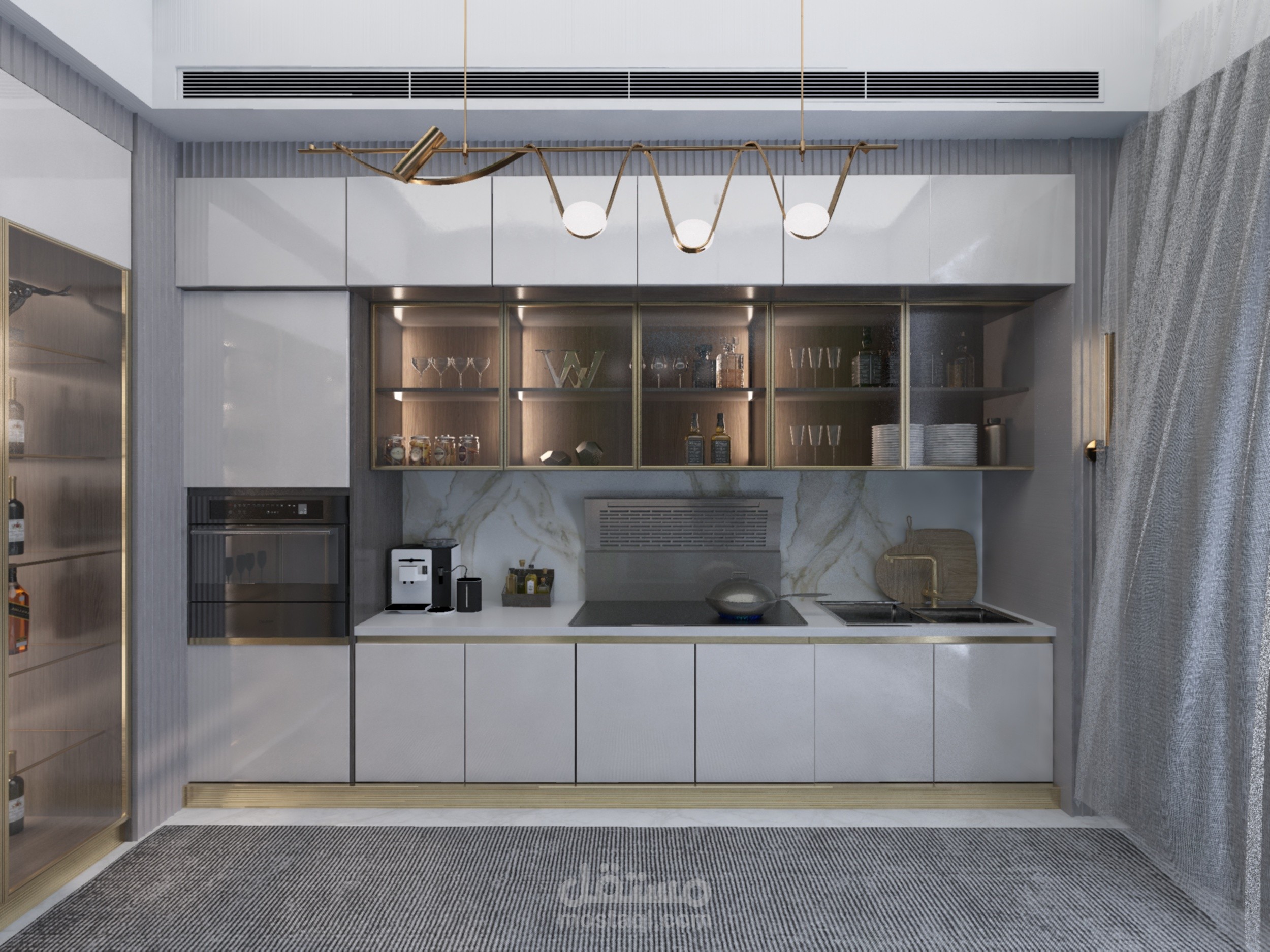 تصميم مطبخ حديث
