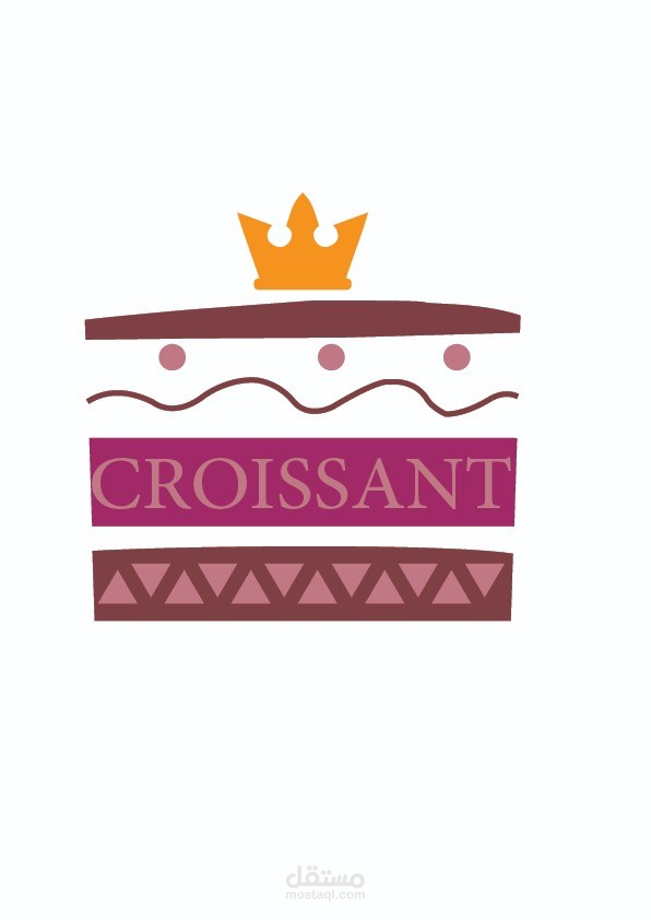 تصميم شعار محل حلويات