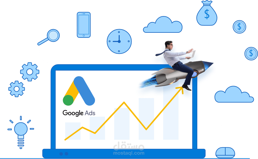 اعلان محرك البحث قوقل google ads