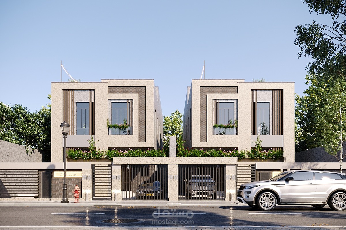3D EXTERIOR VILLA