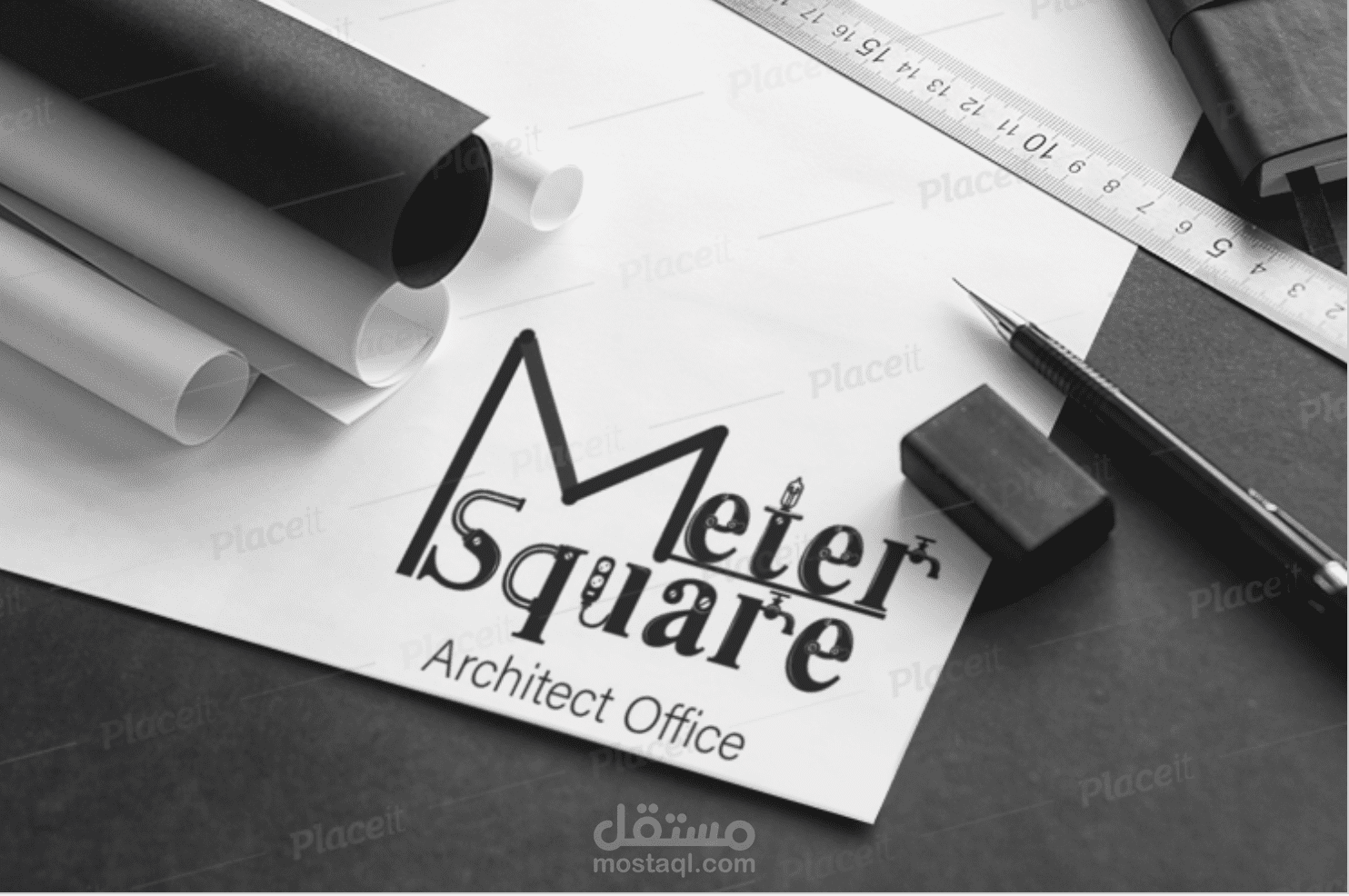 شعار لمكتب هندسه معمارية