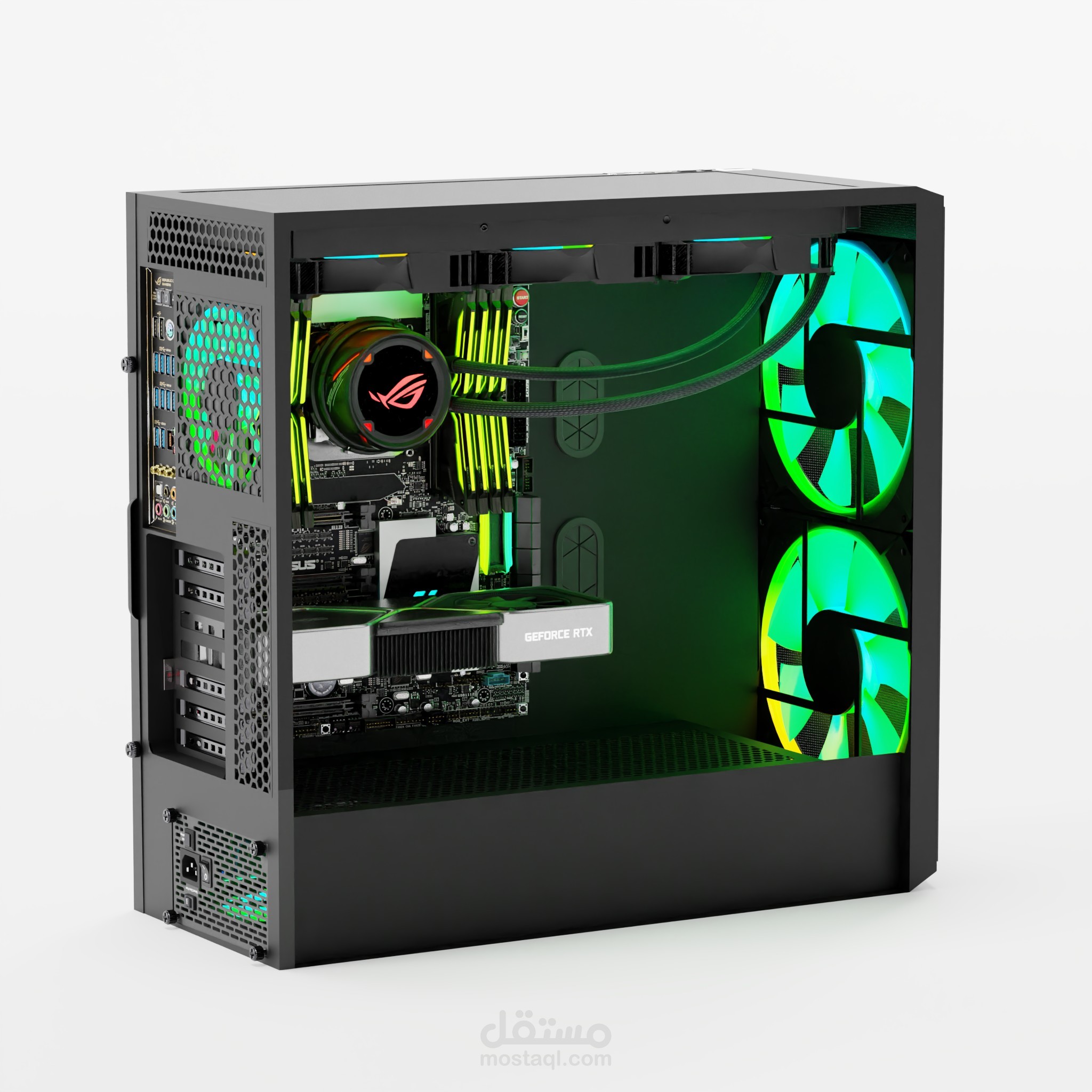 كمبيوتر PC 3d