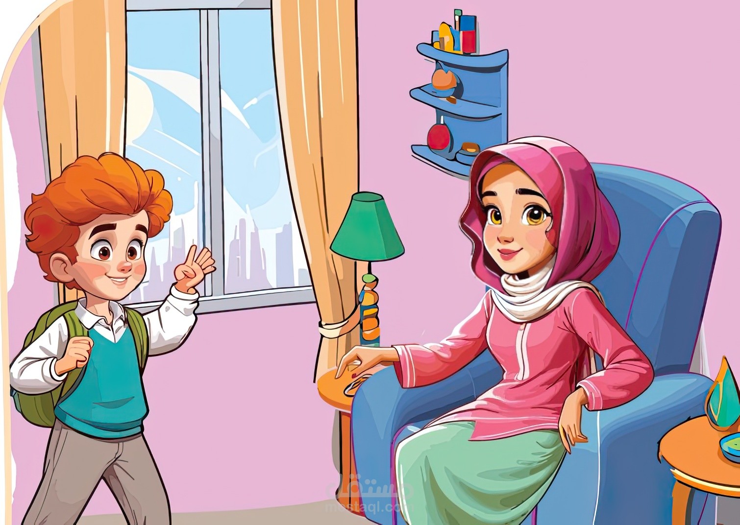 Children'sStories, #AI #AIART #MIDJOURNEY #playgroundai by  OsamaFares#