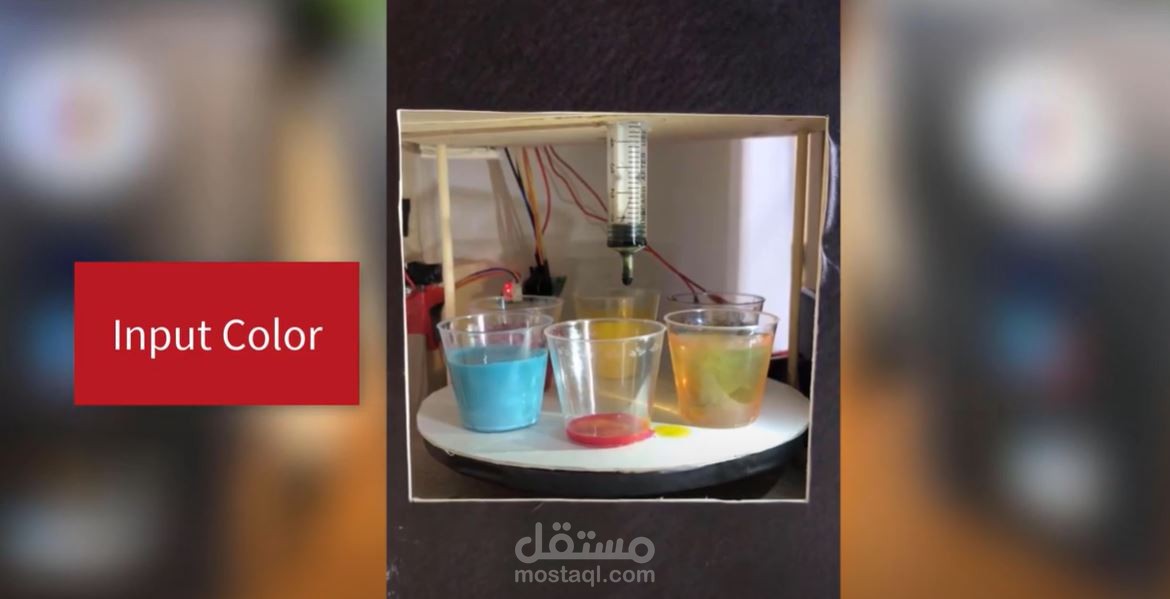 Fully-automated paint mixer machine