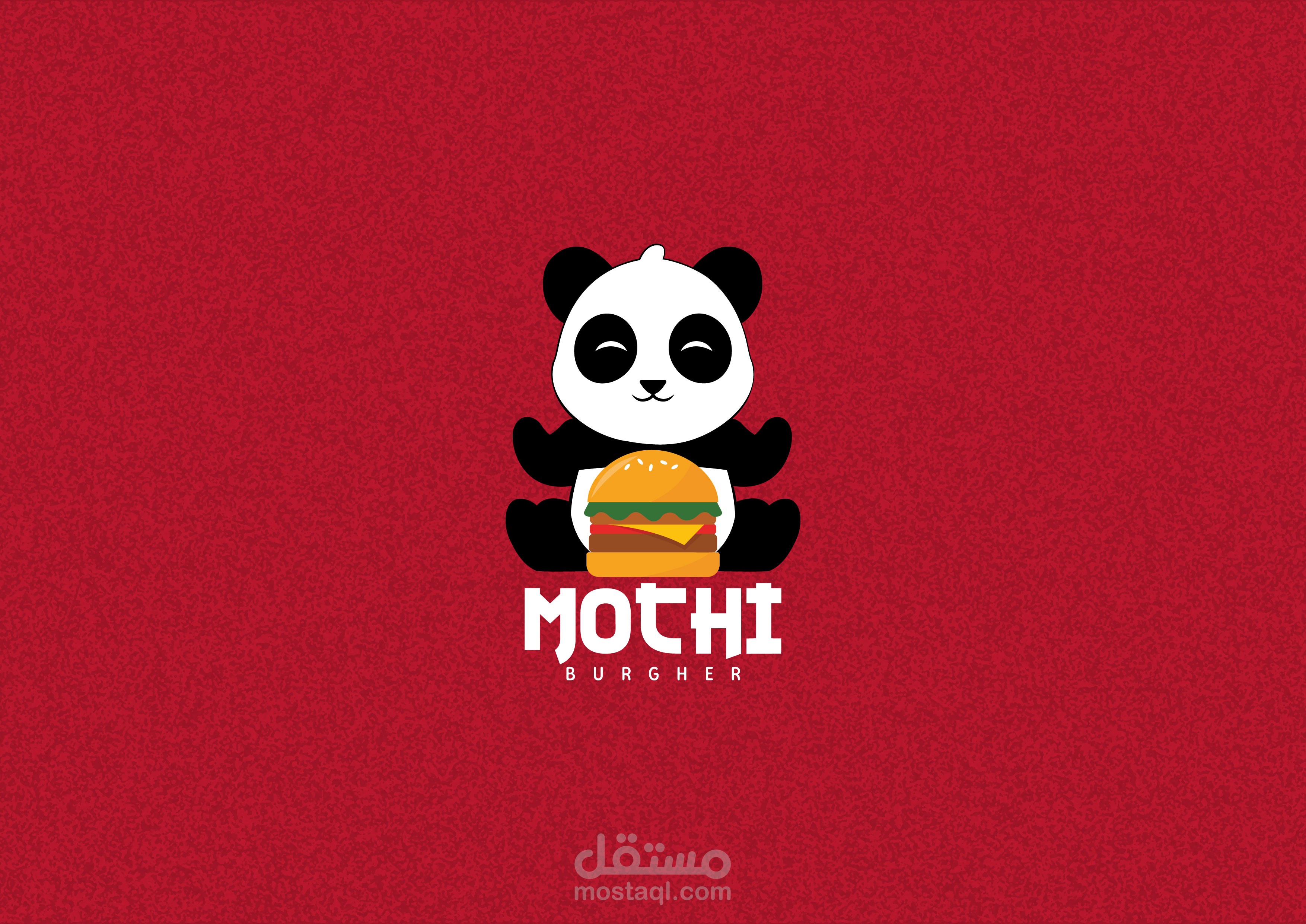MOCHI-Visual Identity هوية كاملة لمطعم برجر