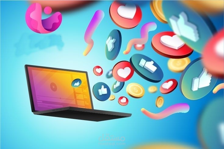 تصميم ونشر وإدارة حساب انستغرام وفيسبوك وتويتر