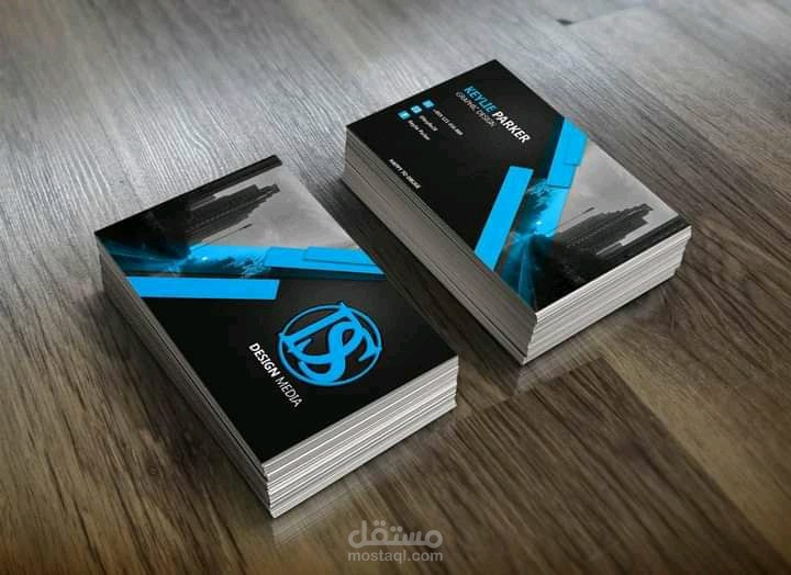 تصميم لوغو و  بطاقات أعمال بشكل إحترافي