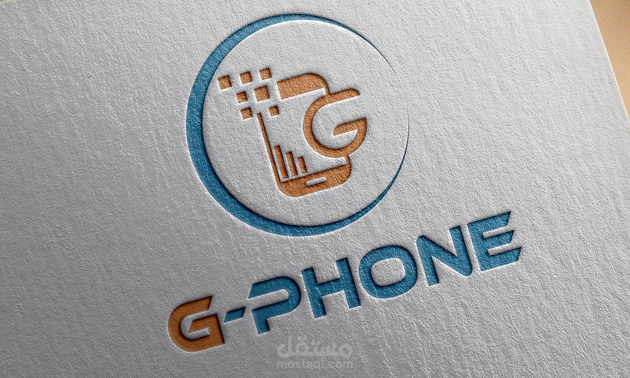 تصميم شعار لمحل بيع الهواتف