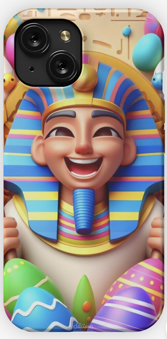 تصميم كوڤر للايفون بتصميم مميز وخاص بهوية البراند الخاص بي