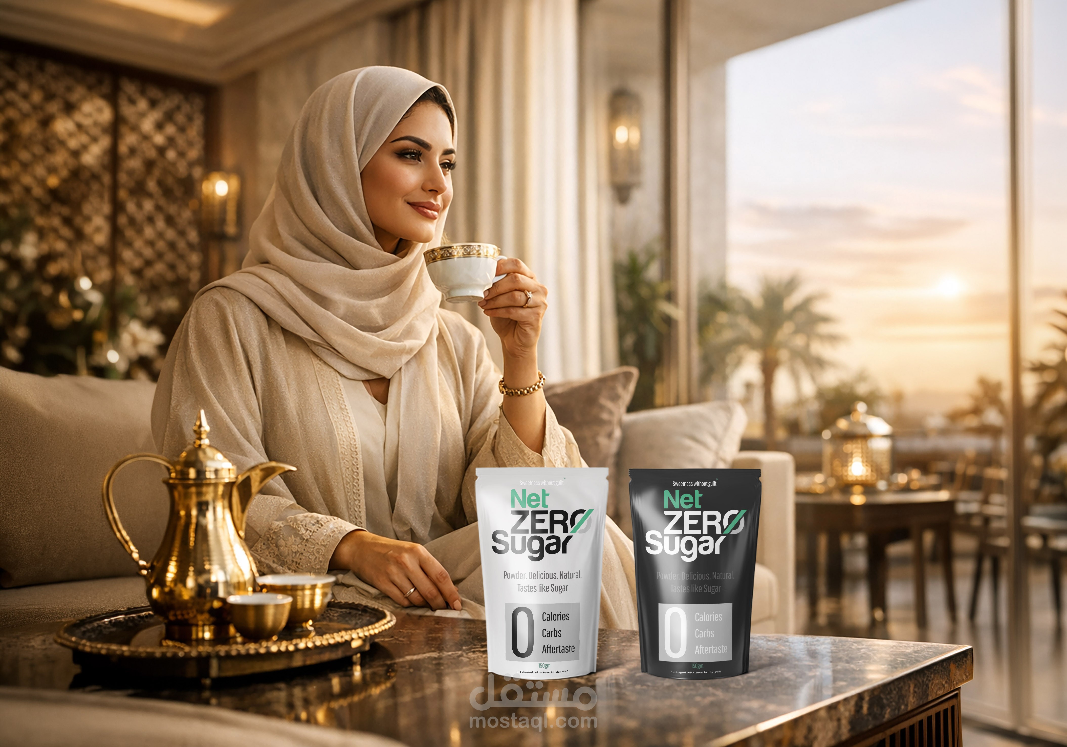 تصميم شعار ودليل استخدامه مع كتيّب وكل أنواع التغليف المتعلقة لبراند NetZeroSugar