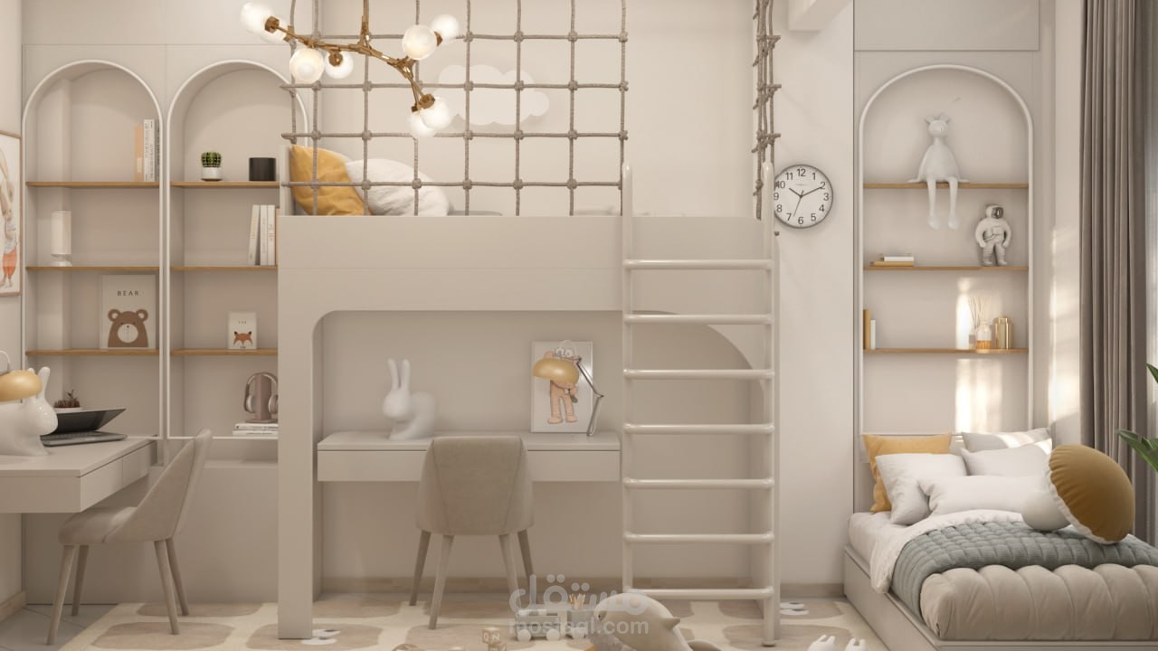 Multi-Functional Kids’ Bedroom Design