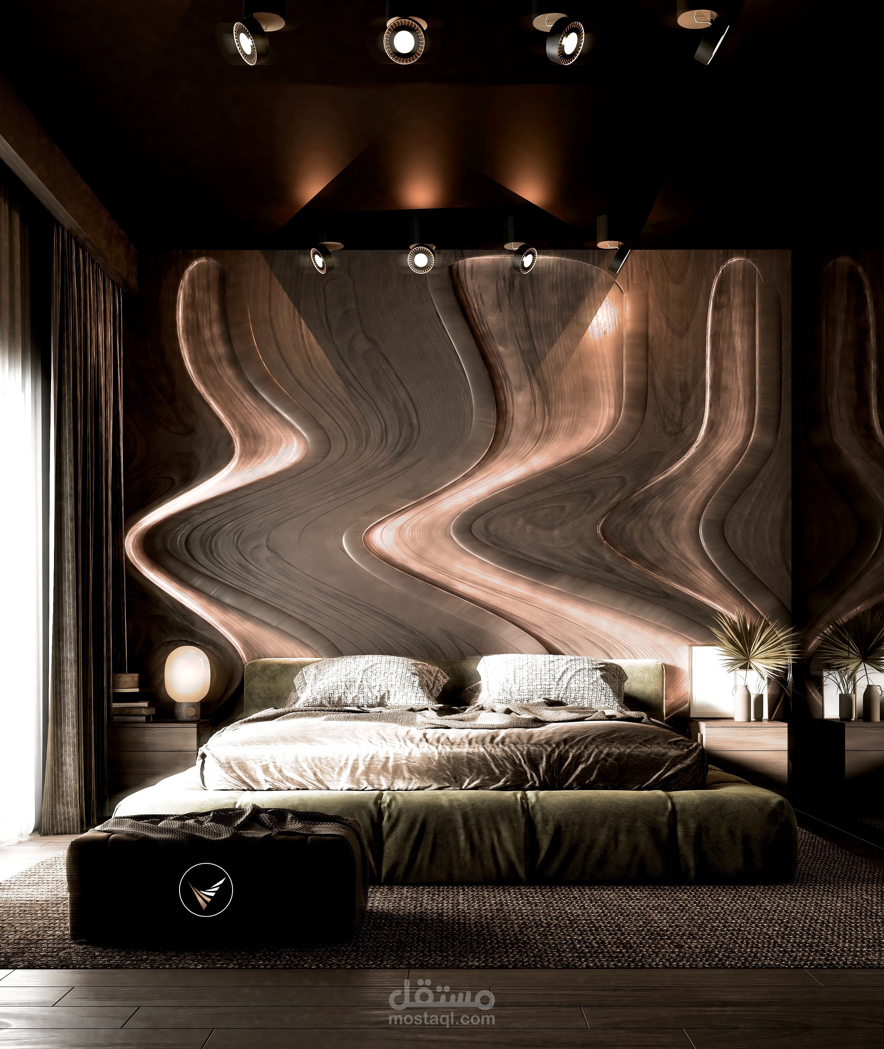 تصميم غرفة نوم جديدة ومختلفة