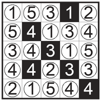 مشروع برولوغ يقوم بلعب لعبة Hitori