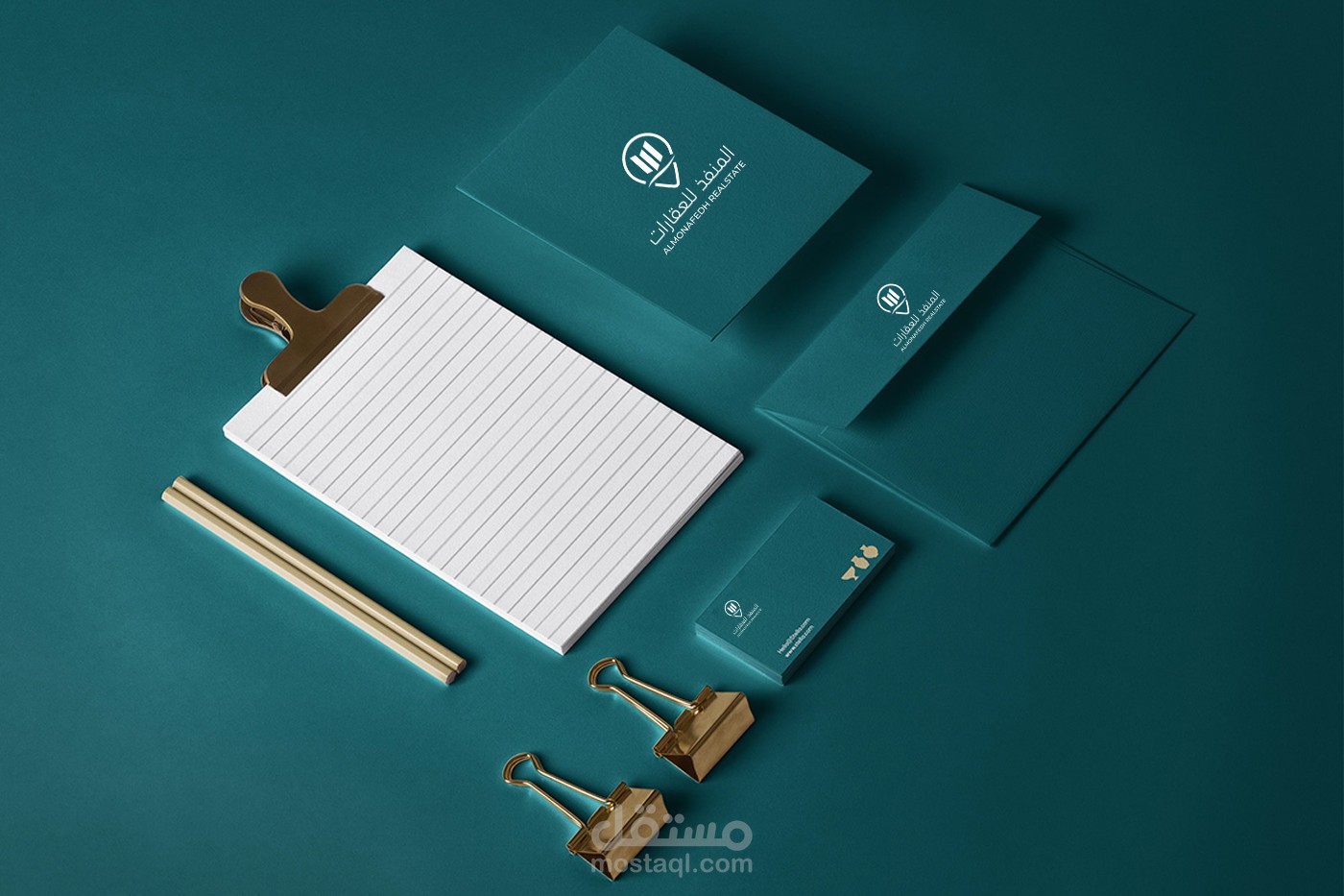 تصميم هوية بصرية  لشركة عقارية
