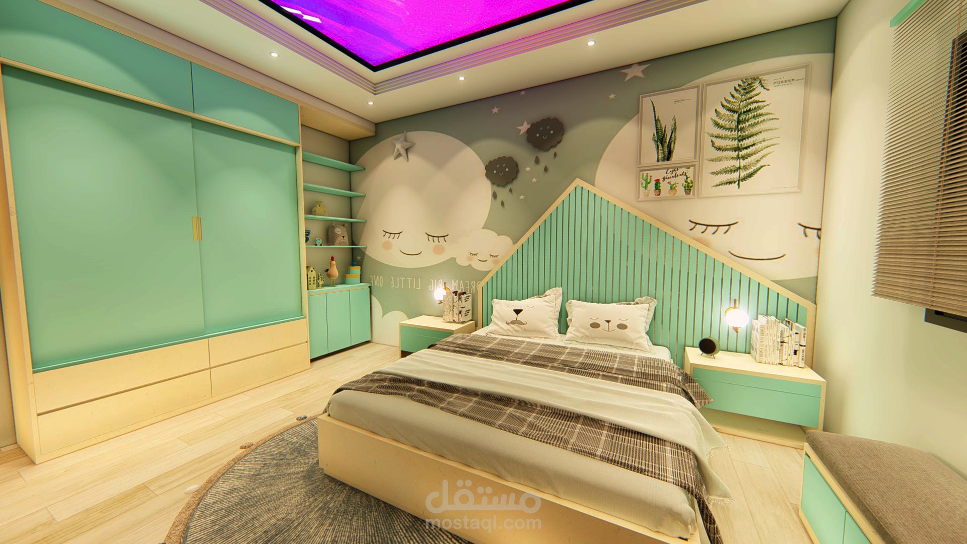 تصميم داخلي غرفة اطفال