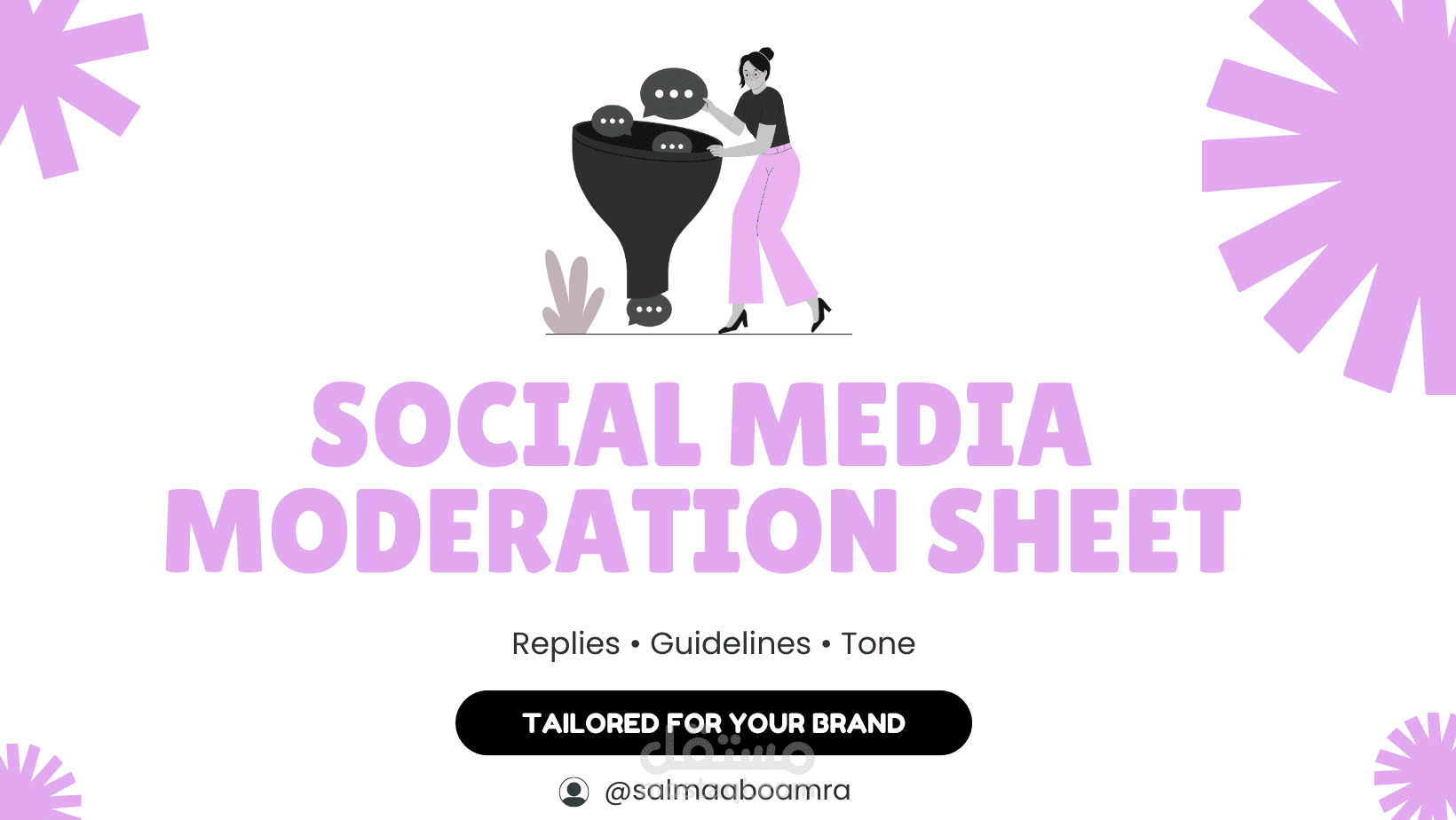 Social Media Moderation Sheet