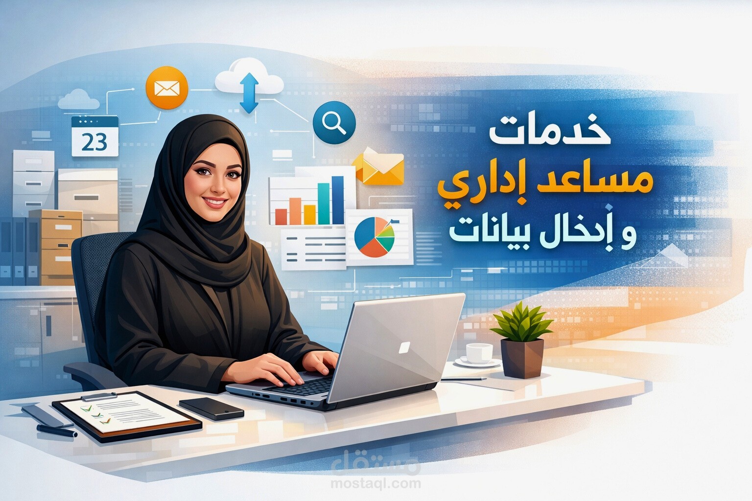 خدمة عملاء وإدخال بيانات