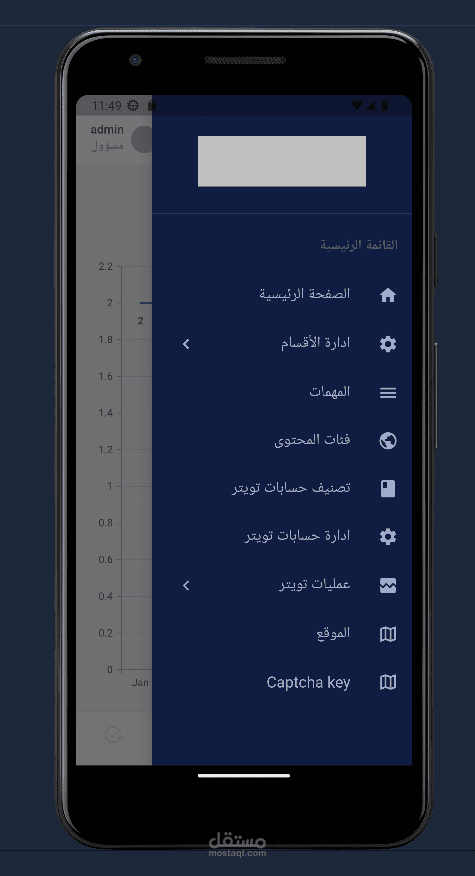 Dashboard for Company Data Management