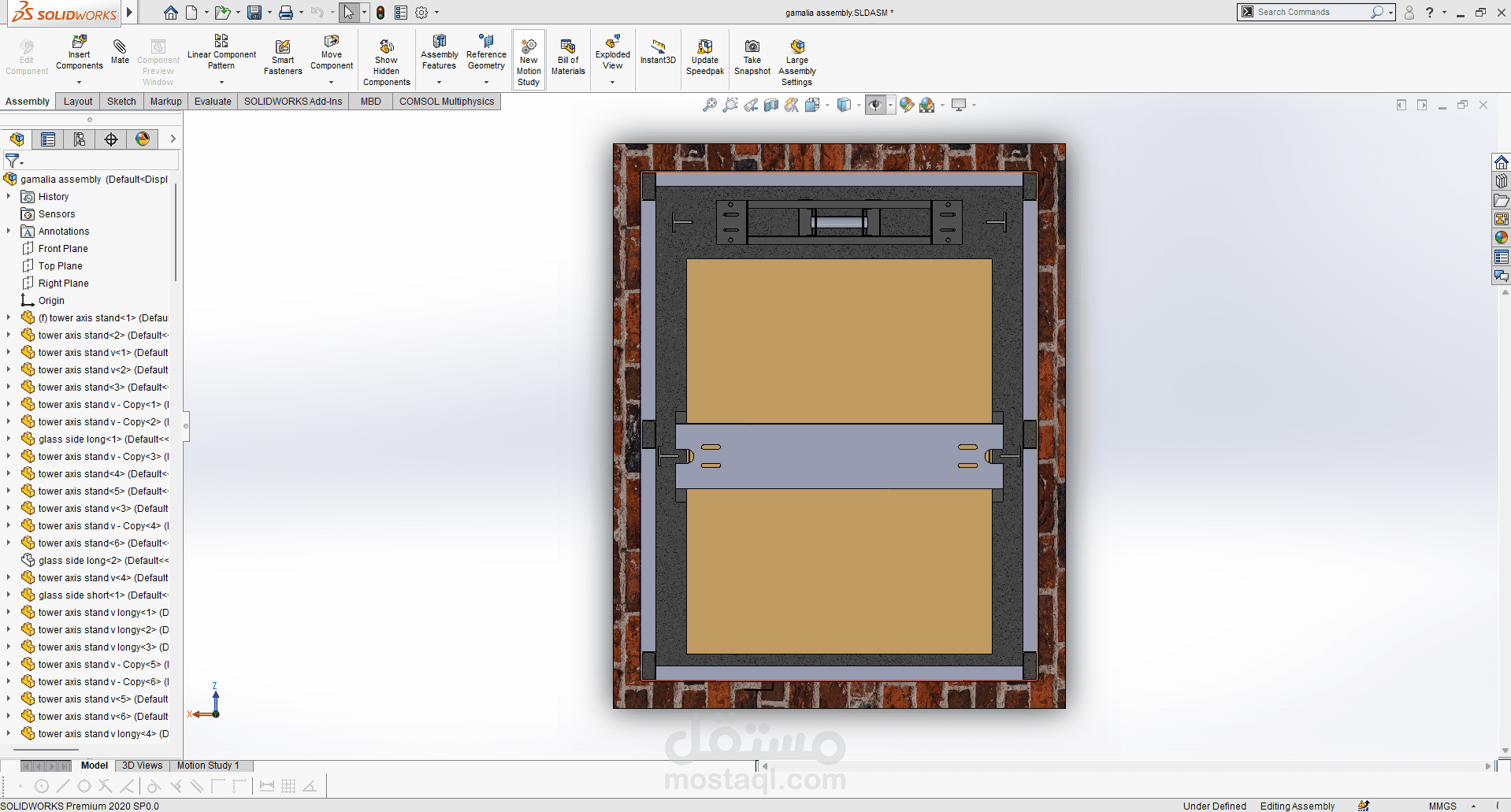 تصميم شاسيهات هندسية معدنية احترافية باستخدام SolidWorks – رسومات تصنيع دقيقة