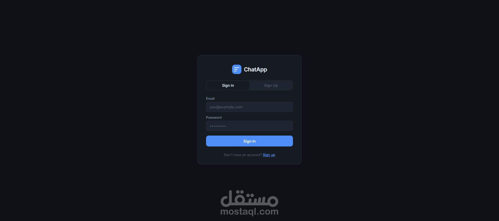 ChatApp – تطبيق محادثة فورية (Realtime Chat) متكامل