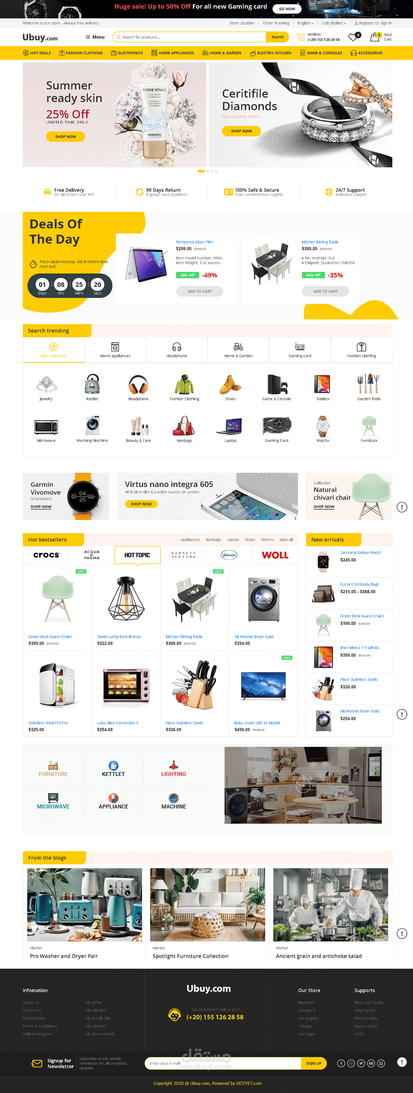 موقع المتجر | store website