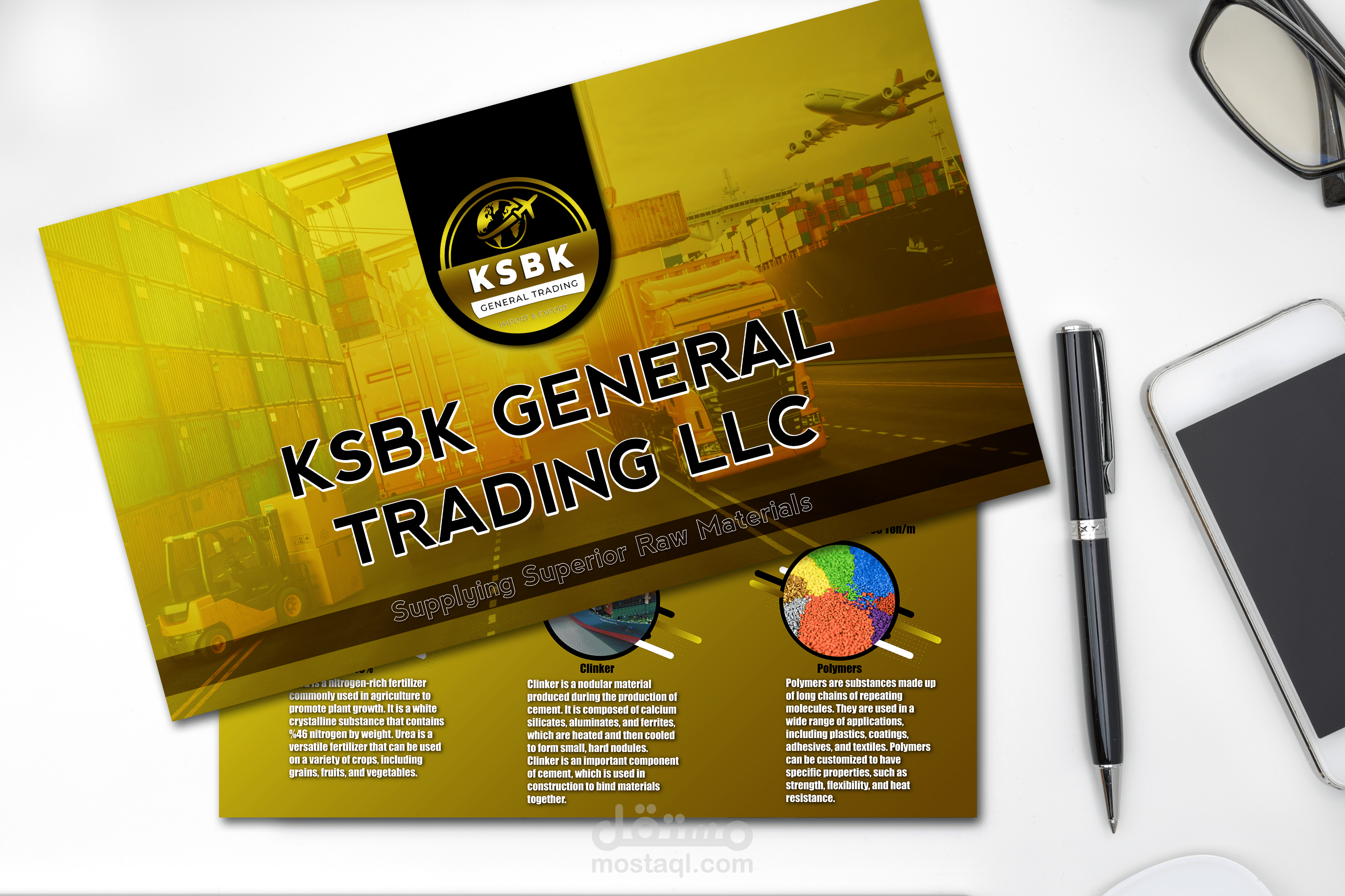 تصميم ملف تعريفي عن الشركه (Company Profile)