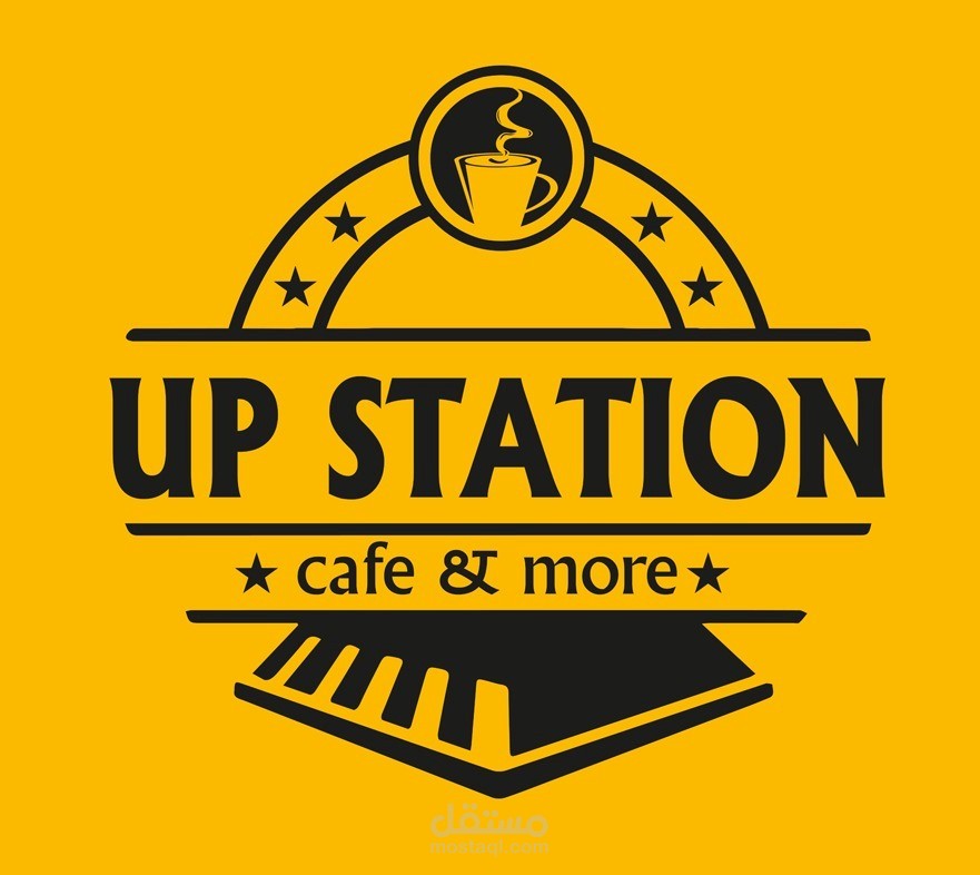 مسوق الكترونى لدى up station cafe