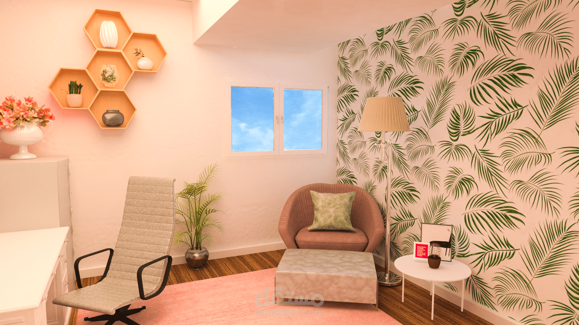 مكتب بالمنزل