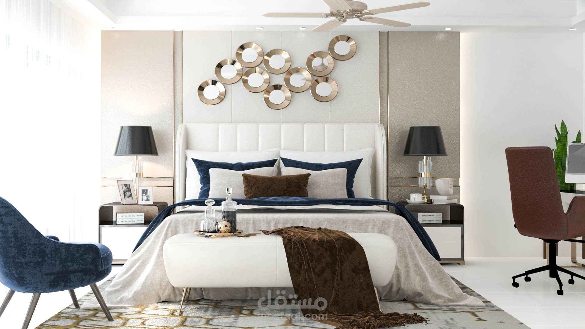 غرفه نوم للضيوف