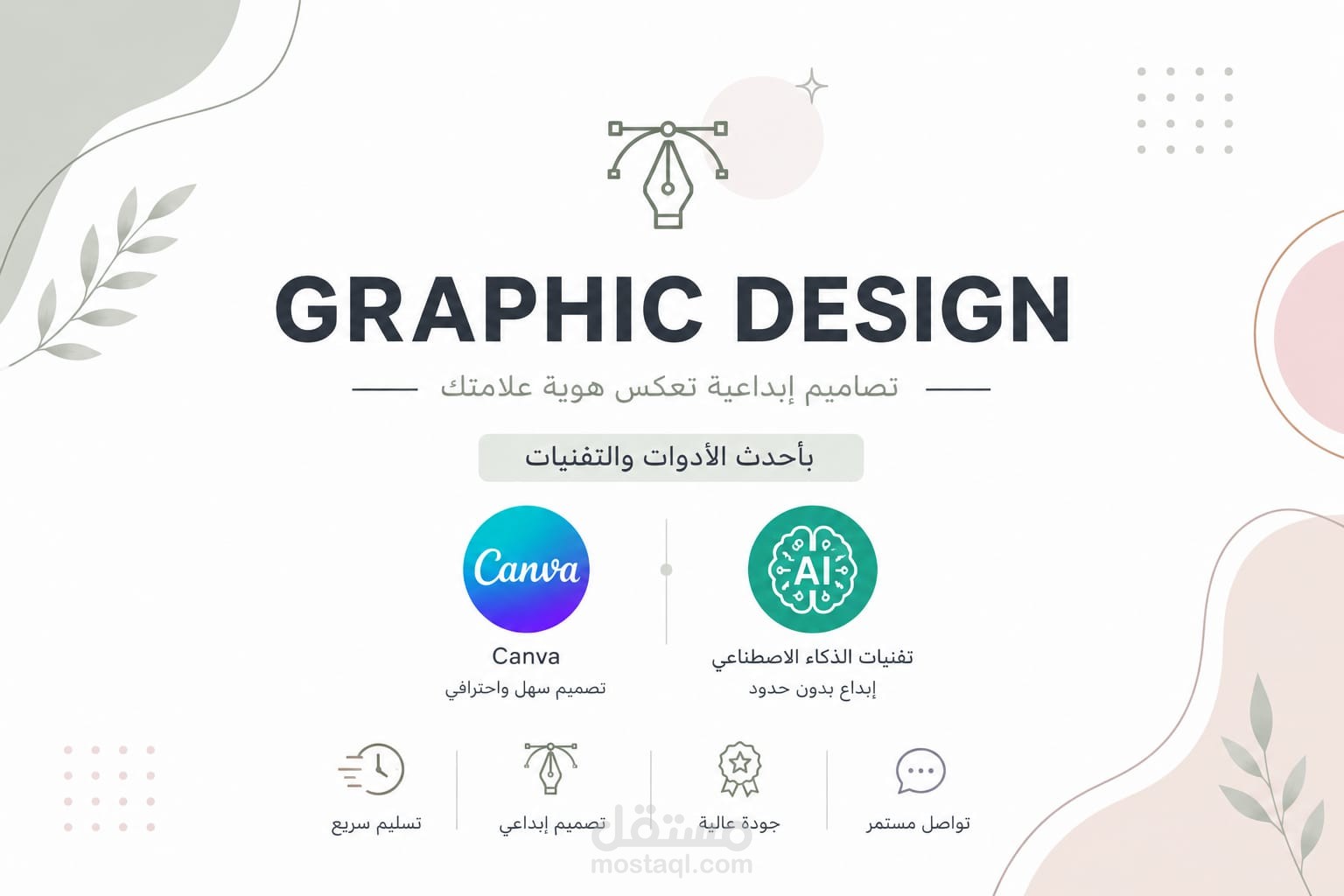 تصميم باستخدام canva وتقنيات الذكاء الاصطناعي