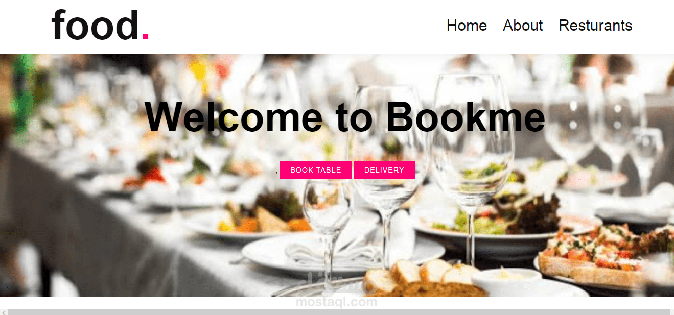 book table in resturant