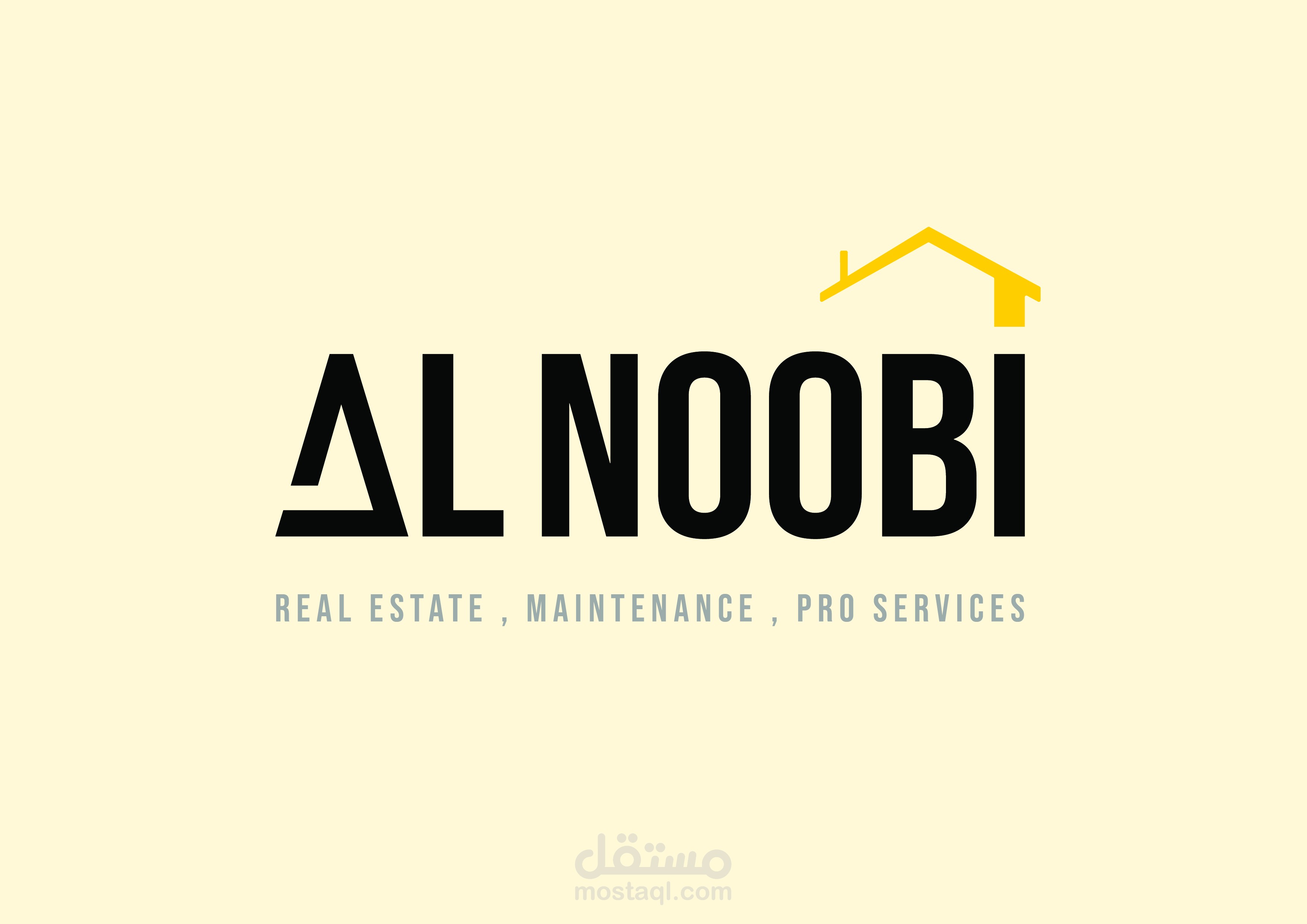 هوية بصرية لشركة عقارية