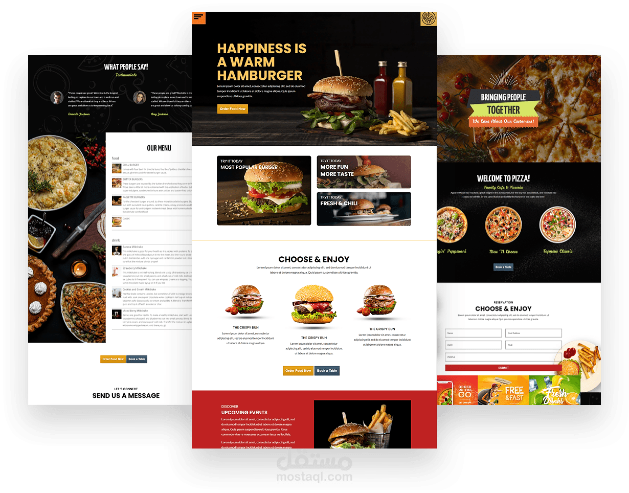 Pizza & Burger House موقع لمطعم برغر وبيتزا