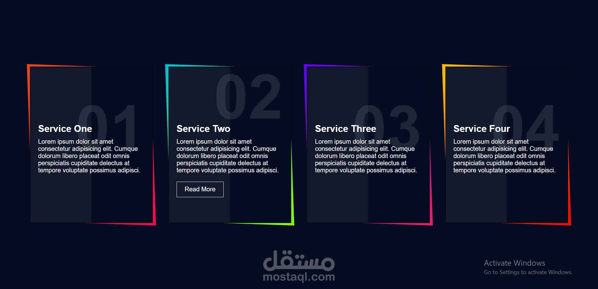 Creative Box Border Hover Effects