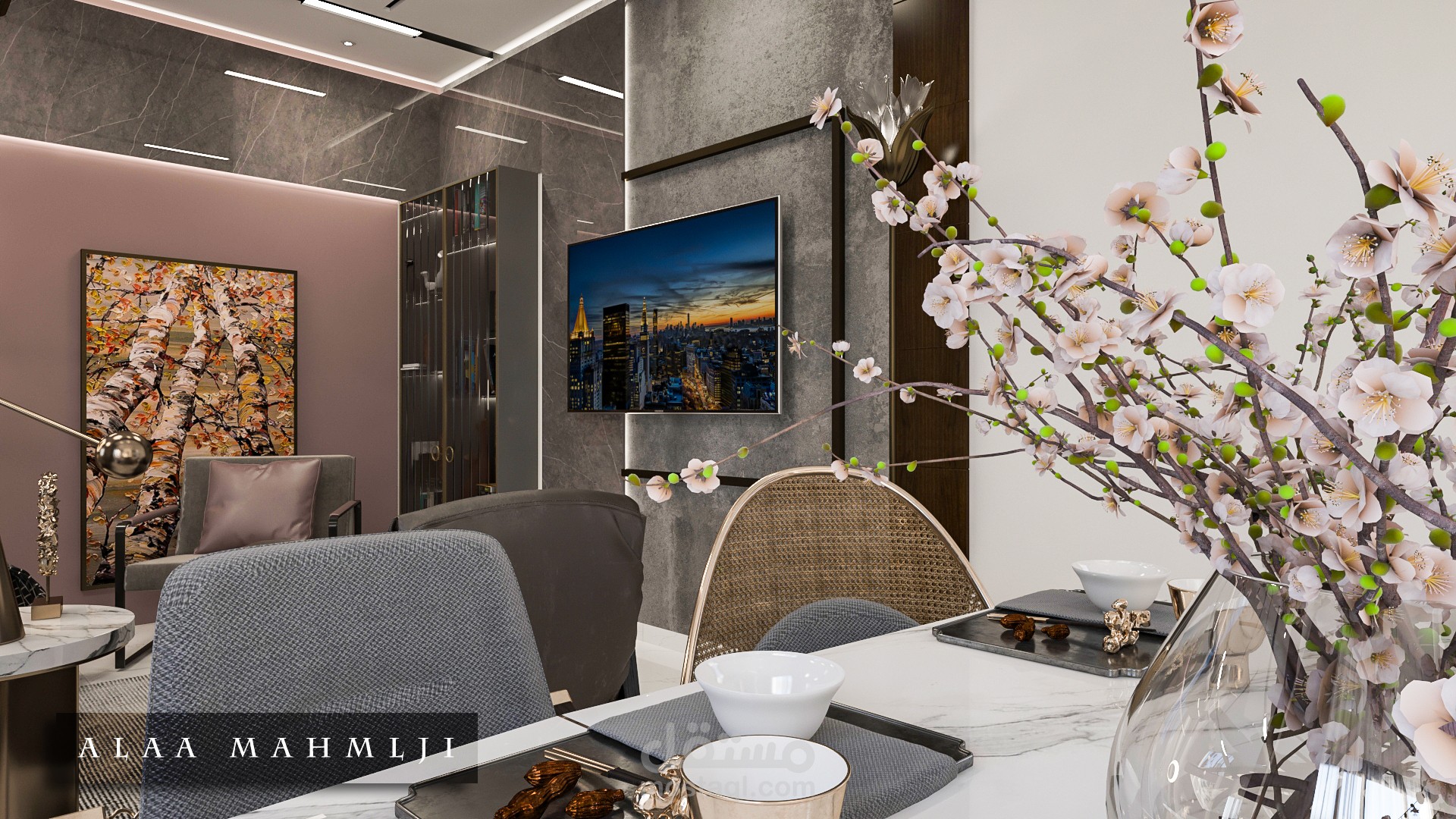 تصميم غرفة جلوس