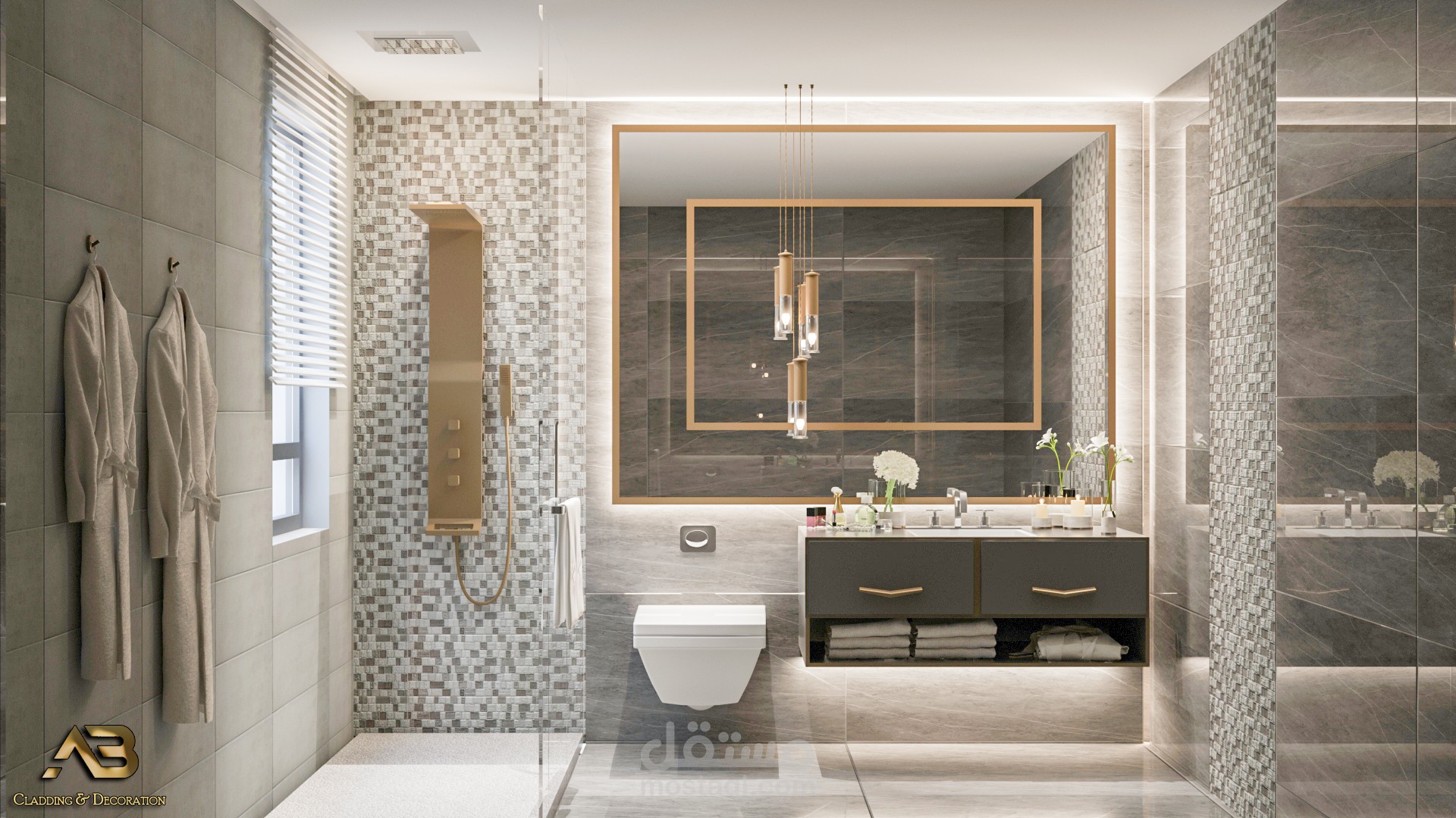 تصاميم حمامات متنوعة