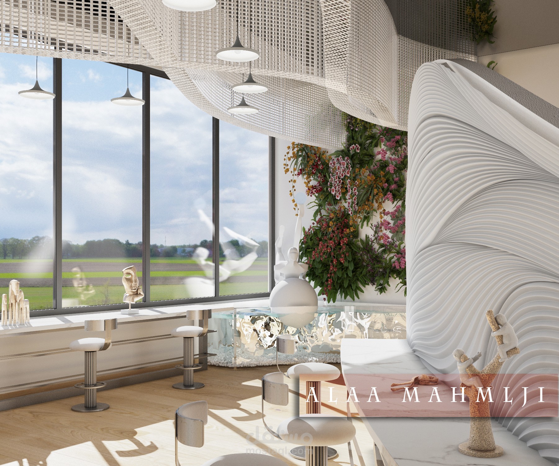 مساحة لممارسة و تعليم  فن النحت